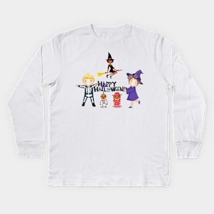 Happy halloween day 2020 Kids Long Sleeve T-Shirt